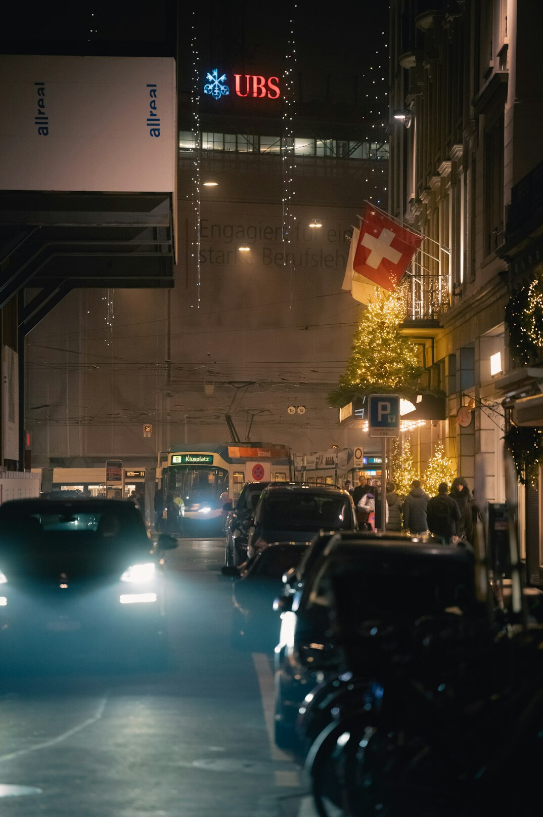 swiss city street